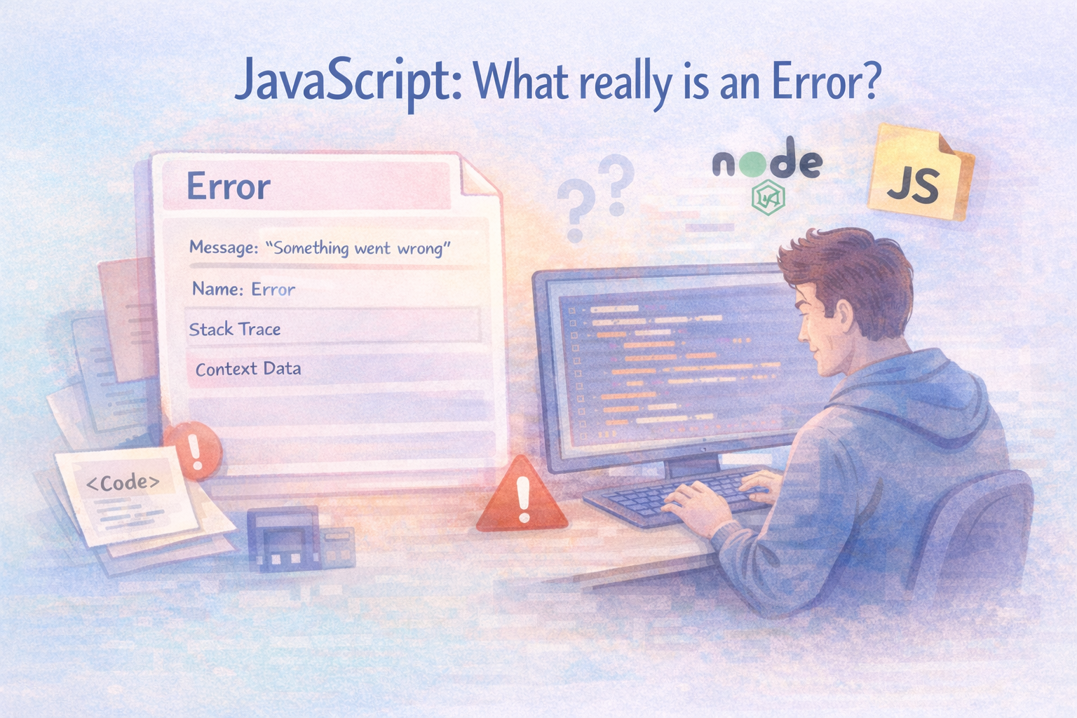 JavaScript: What really is an Error?